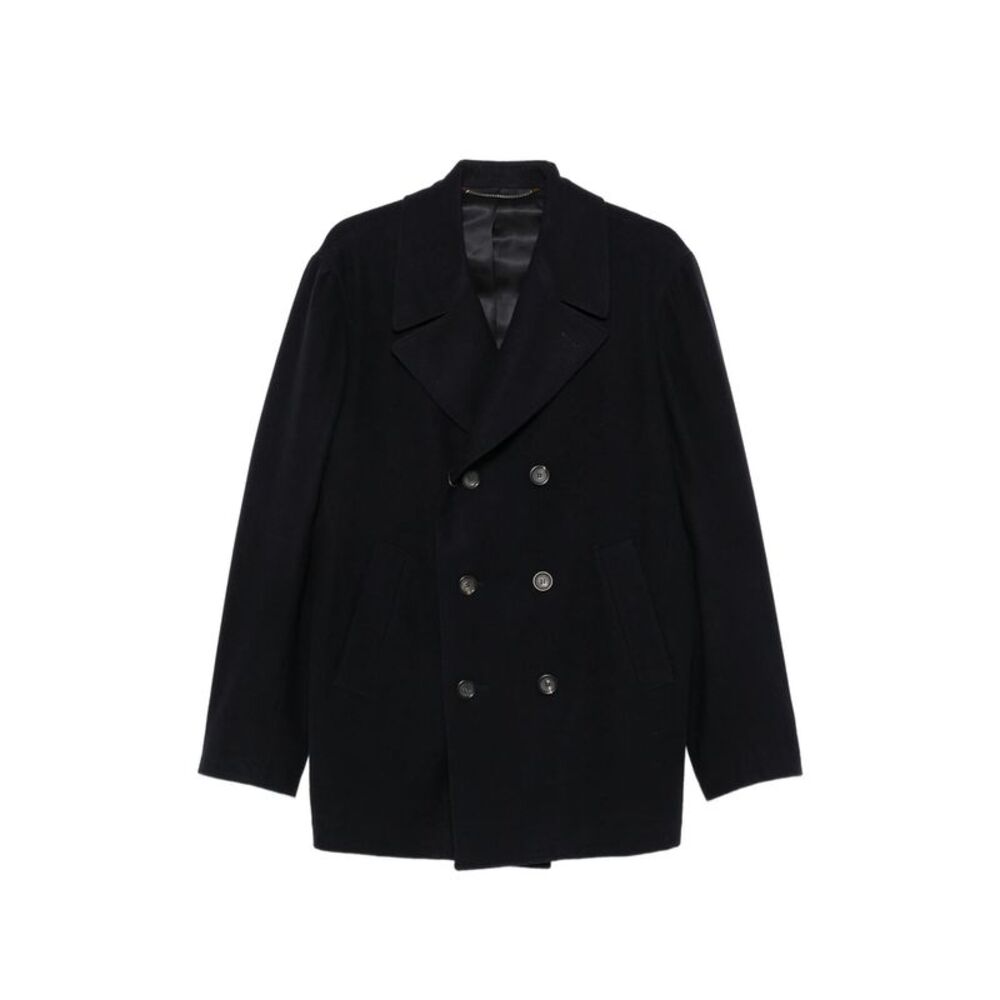 Canali Blue Coats - Peacoats Men